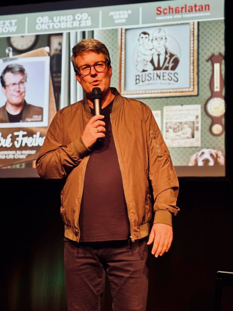 André Freiheit - Business Comedy Club - Fotocredit Tanja Stock